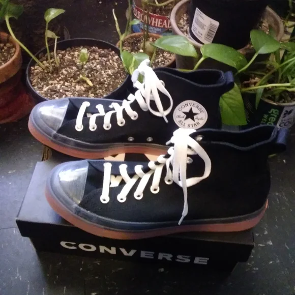 Converse Unisex Chuck Taylor All Star CX EXPll, M/8.5 W/10.5, Blk/Org/Clr HiTops - Picture 8 of 13